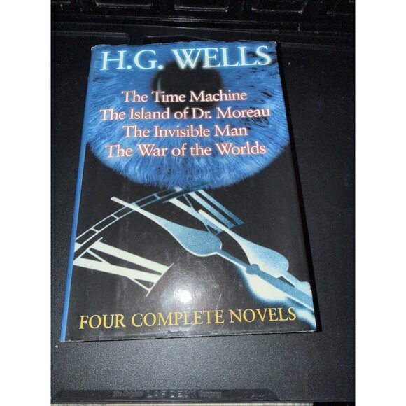 H. G. Wells Four Complete Novels 1994 Hardcover Dust Jacket DETACHED SPINE - Picture 2 of 16